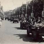 Victory parade in Oslo, Norway.
