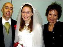 Clive Linthorne, Kate Guest and Viv Sharland