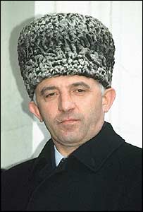 Maskhadov foi presidente da Chechênia e era tido como rebelde moderado