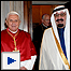 ملک عبدالله و پاپ