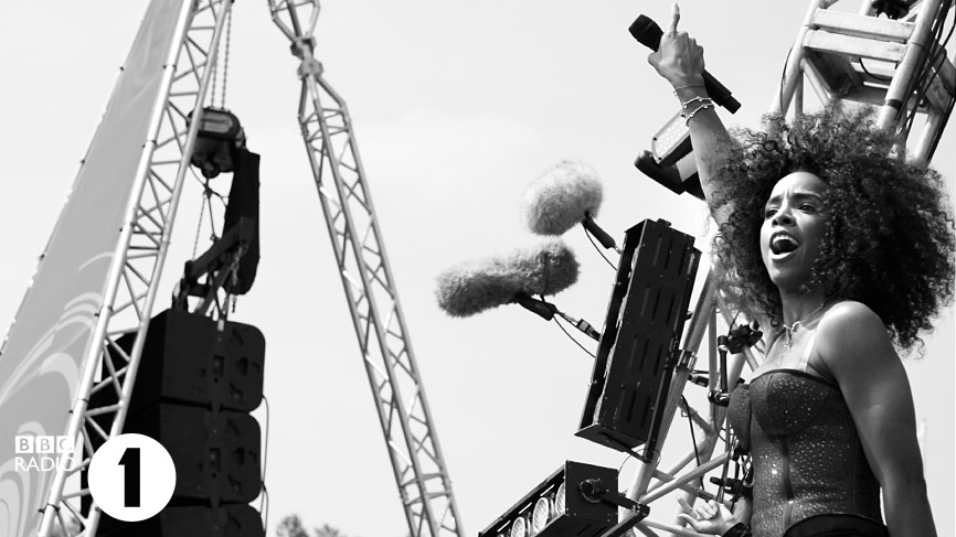 Kelly Rowland on stage