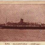 RMS "ALCANTARA" 1946