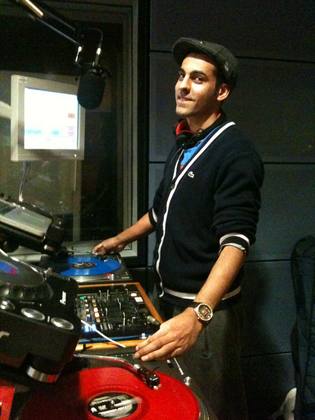 Dj Fricktion in the mix