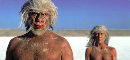 Homo ergaster from the series Walking with Cavemen