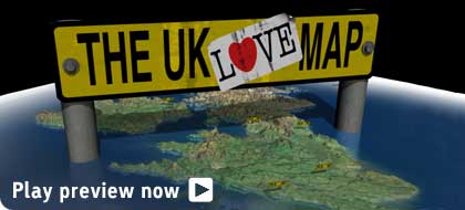 The UK Love Map