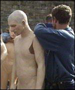 Mannequin on set of Elizabeth