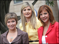 Cecilia Daly, Jackie McCann, Angie Phillips