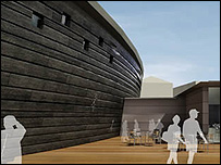 Artist impression of the planned new museum