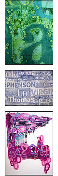 montage of Sarah's work
