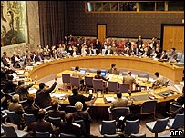 Reunião do Conselho de Segurança da ONU