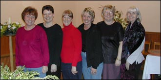 Members of the singing group, Reminiscence