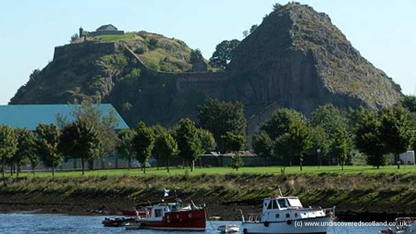 Dumbarton Rock copyright Undiscovered Scotland