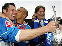 Graeme Murty, James Harper and John Madejski
