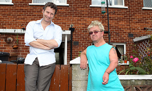 Adam Hills and Phil Searle