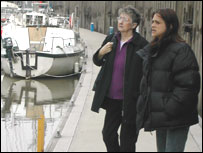 Doris and Dawn get inspiration at the port
