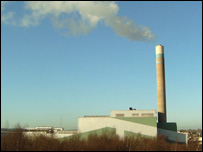 Incinerator in Stoke-on-Trent