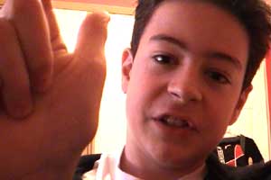 Joe managed to injure himself in an exam...