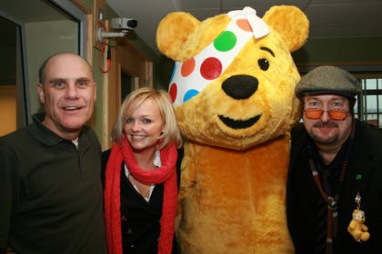 Steve Wright In The Afternoon have an extra member for the day, Emma Bunton.