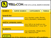 Yell网页