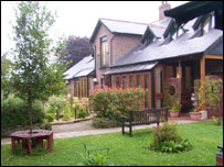 The back of Teesside Hospice