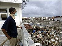 Destruição em Banda Aceh