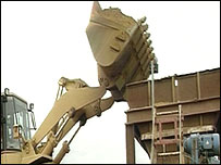 millions of tonnes of gravel will be extracted