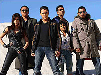 The cast of Luck