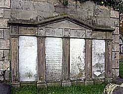 The McCance family burial plots