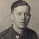 L/Cpl Colin Clegg From Sheffield.Caption on photo reads 'To Mother with Love'