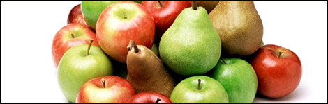 Apples and pears
