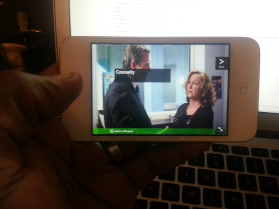 screenshot of vistatv clips on an Android phone