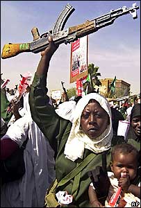 زن سودانی 