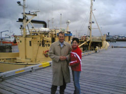 Miriam O Reilly with Johann Sigurjonsson