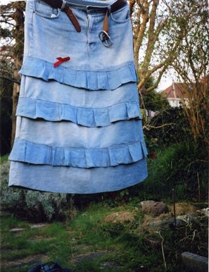 Denim skirt