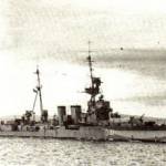 HMS Curacoa. This image was provided by www.roll-of-honour.com where you can read more details of this amazing incident.
