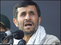 President of Iran, Mahmoud Ahmadinejad