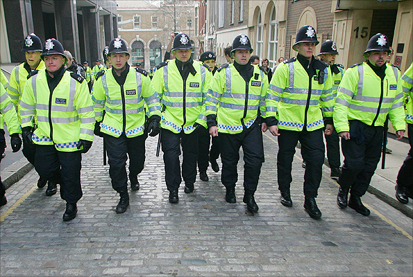 Group of police officers
