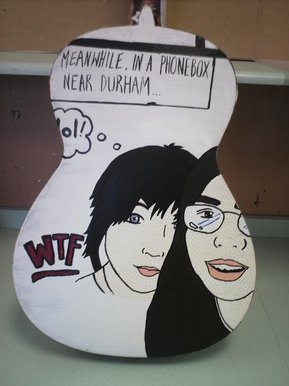 Litchenstein Guitar (back)