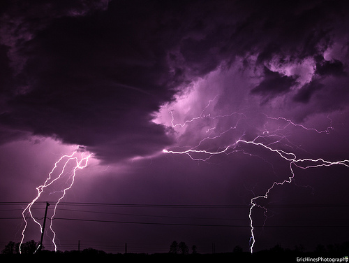 Indiana Lightning Storm - March 20, 2011