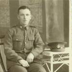 My dad, Les Brown in uniform