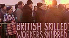 Wildcat strikes at Lindsay refinery