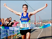 Andrew Hennessey won the 2007 Jersey Marathon
