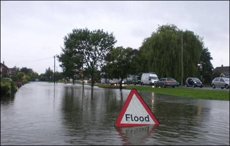 Newtown area of Tewkesbury