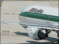 Alitalia uçağı
