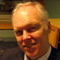 Peter Dornan in the BBC Radio Ulster studio