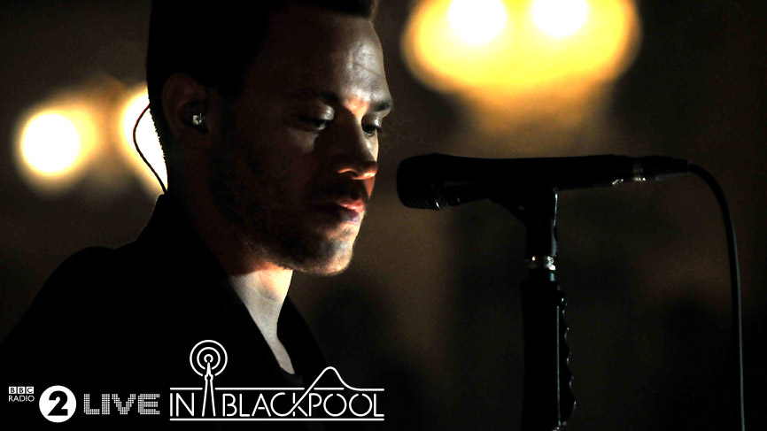 Will Young performing at Radio 2 Live In Blackpool