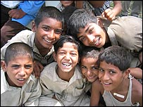 بےگھر بچے