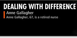 Anne Gallagher, 67, is a retired nurse