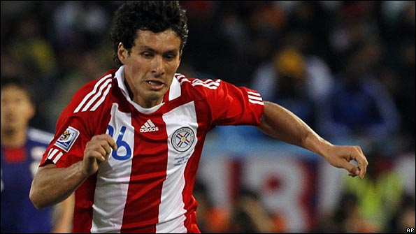 Cristian Riveros in action