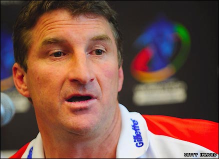 England coach Tony Smith
